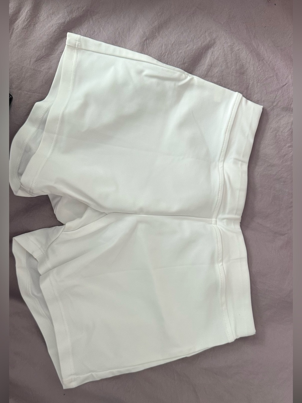 Amazon Essentials Women’s White Bike Shorts